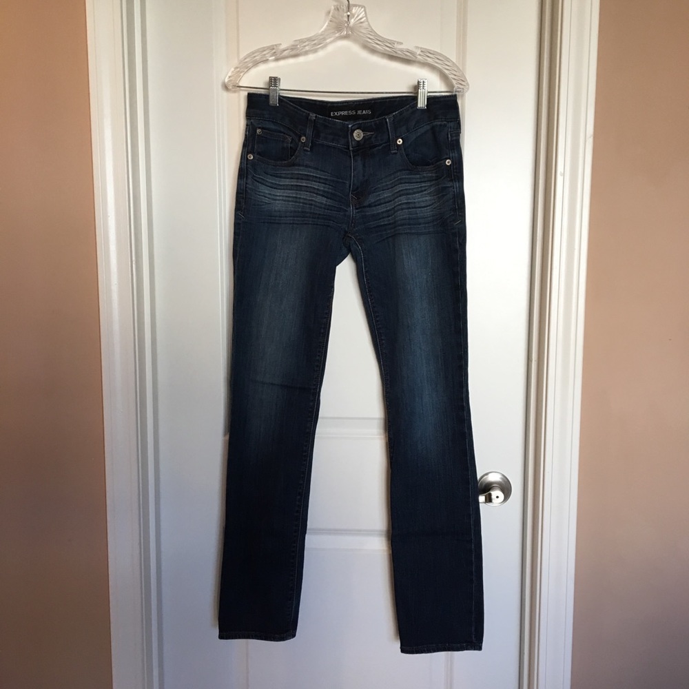 Express Stella Low Rise Jeans